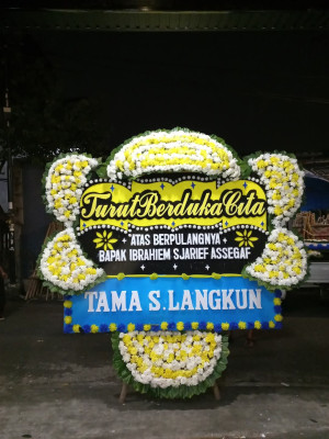 Papan Bunga Duka di Medan Tenggara