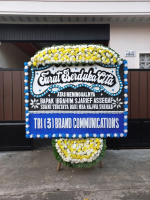 Papan Bunga Duka di Medan Tenggara